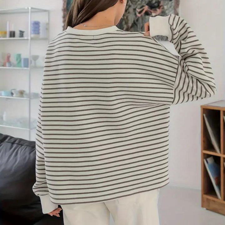 CHERYL - Stijlvol Gestreept Sweatshirt voor Dames