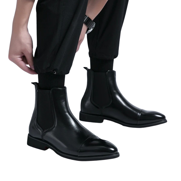 Klassieke enkellaarsjes met zijpaneelontwerp