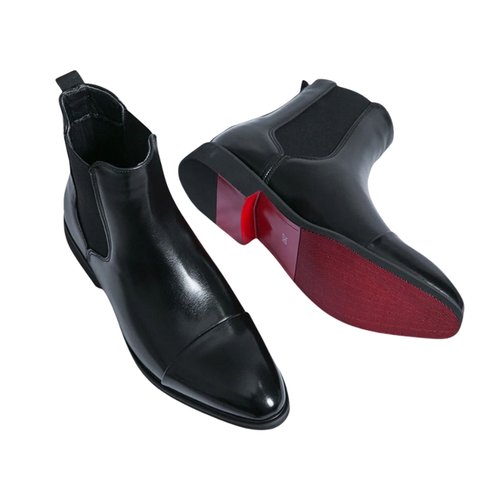 Klassieke enkellaarsjes met zijpaneelontwerp