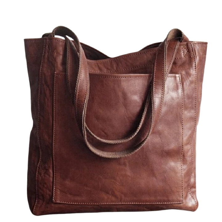 Klassieke tote tas met bovensluiting