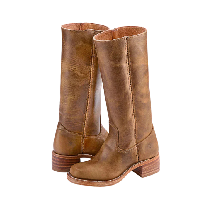 Kniehoge laarzen met slanke vorm en verstevigde zool