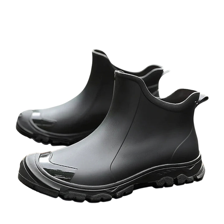 Lage instaplaarzen voor heren met een opvallende zool