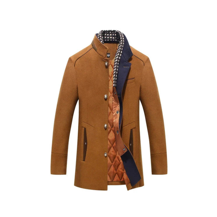 Lange jas voor formele gelegenheden in koud weer