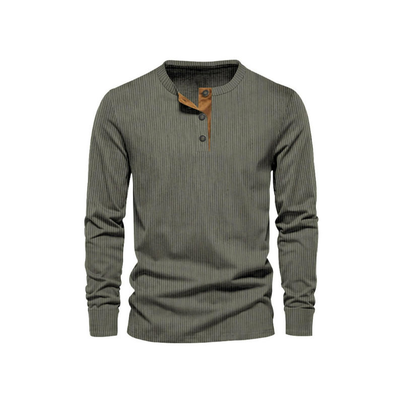 Overhemd met lange mouwen van corduroystof