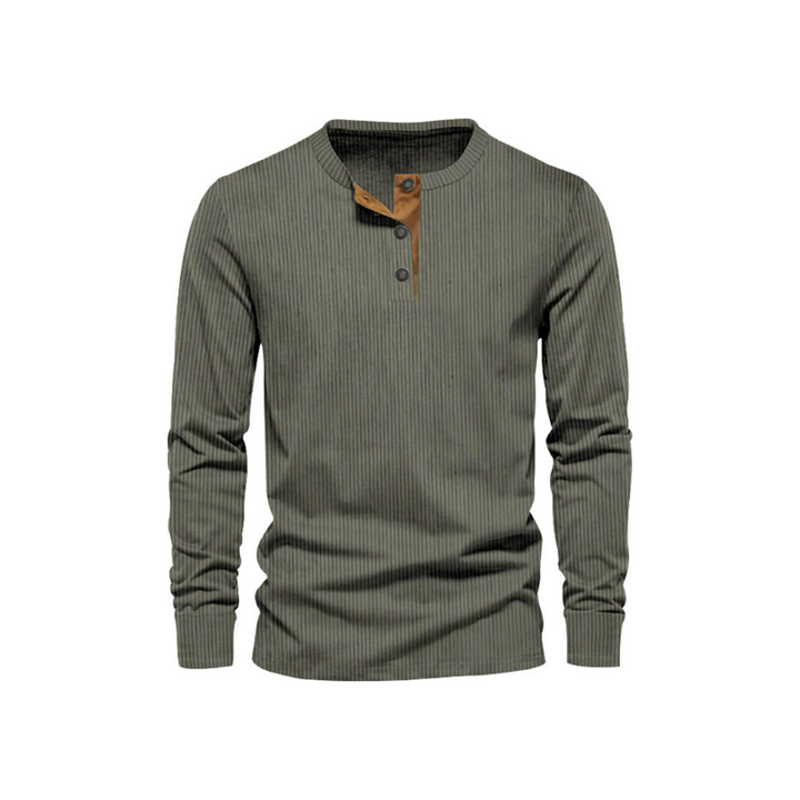 Overhemd met lange mouwen van corduroystof