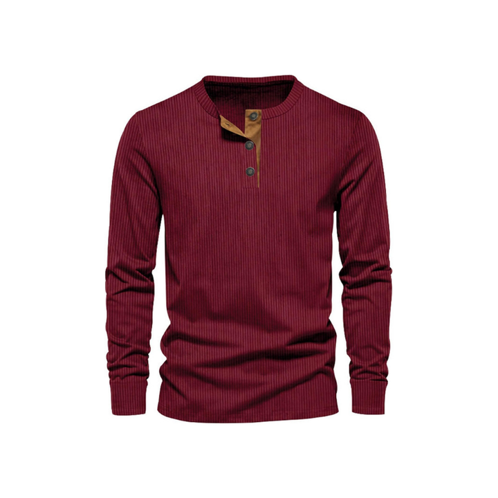 Overhemd met lange mouwen van corduroystof