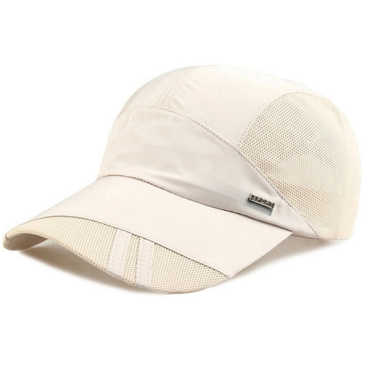 Pet unisex met meshpanelen verstelbaar sportstijl