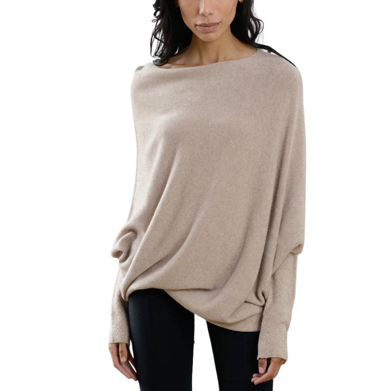 Pullovertrui met lange mouwen en patroon