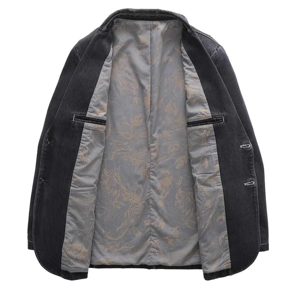 Heren klassiek denimjack