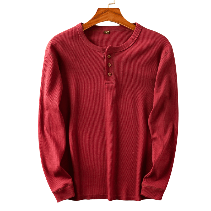 T-shirt in Henley-stijl ontworpen voor dagelijks gebruik