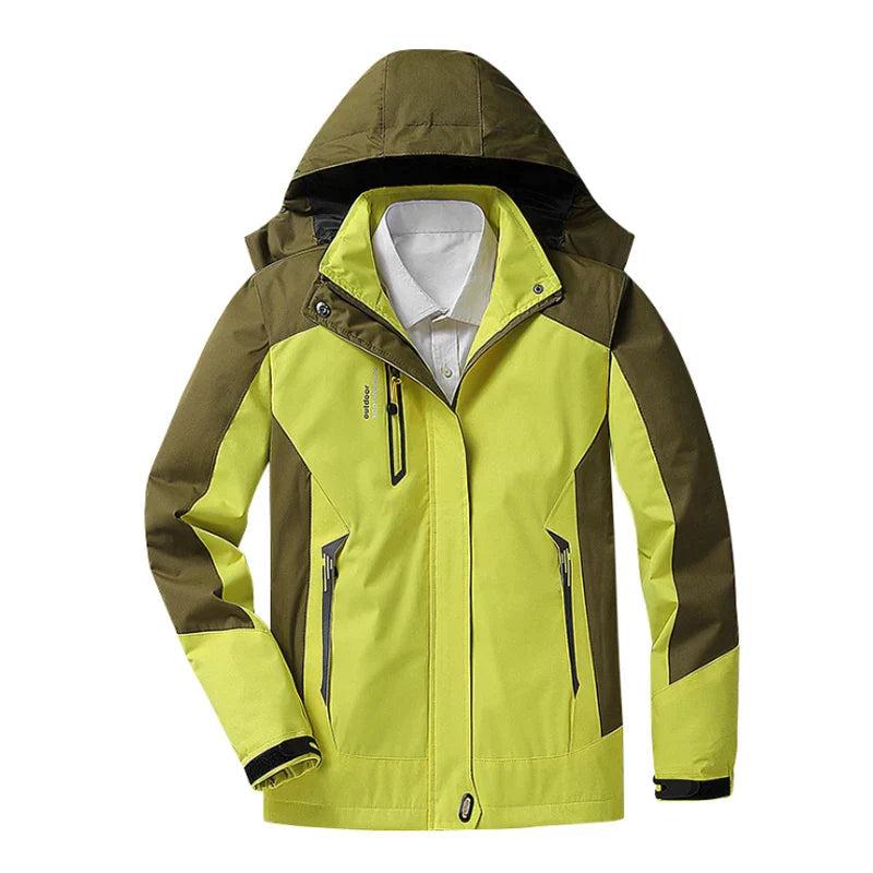 Sportief herenjack met capuchon en volledige rits aan de voorkant voor herfst en winter
