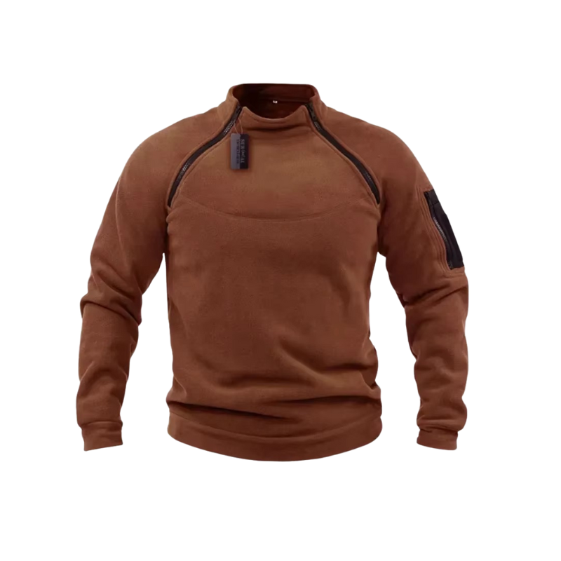 Tactische outdoor thermische trui voor heren voor winteractiviteiten