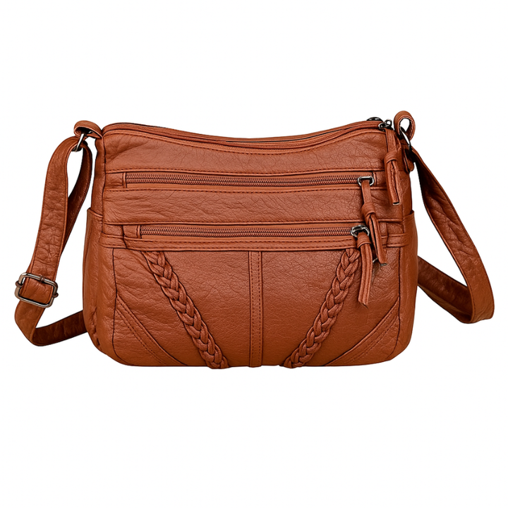 Tote tas met hoofdvak en handvatten