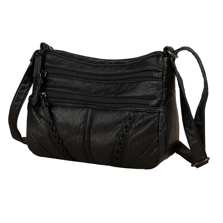 Tote tas met hoofdvak en handvatten