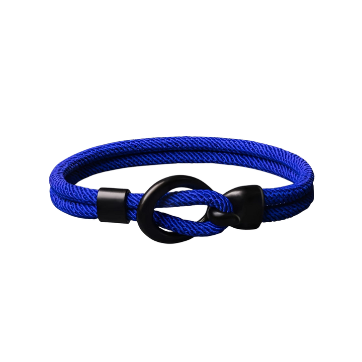 Touwarmband met metalen sluiting – geschikt voor dagelijks gebruik