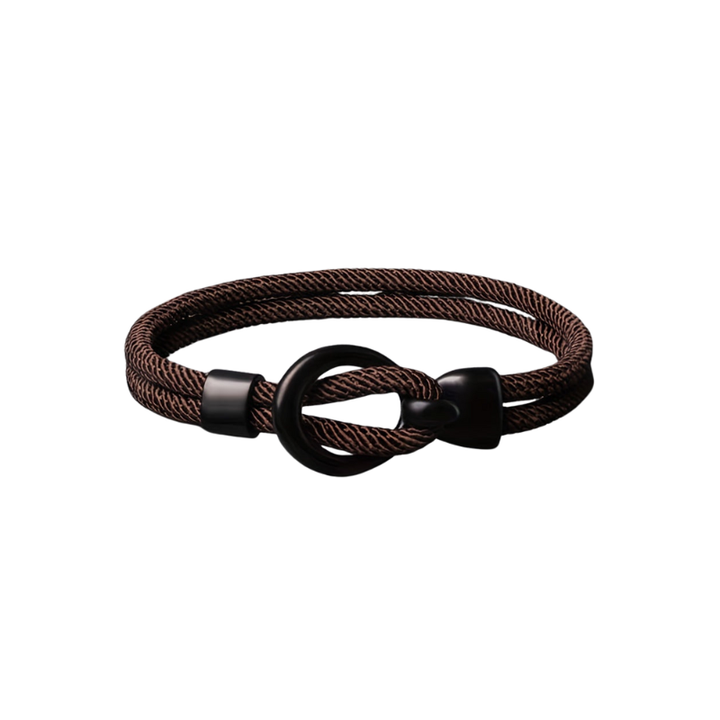 Touwarmband met metalen sluiting – geschikt voor dagelijks gebruik