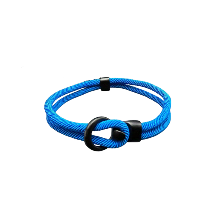 Touwarmband met metalen sluiting – geschikt voor dagelijks gebruik