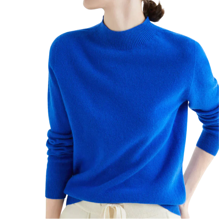 Trui met lange mouwen en ronde hals