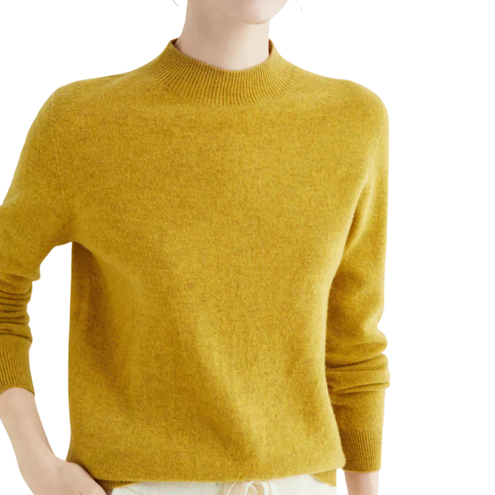 Trui met lange mouwen en ronde hals