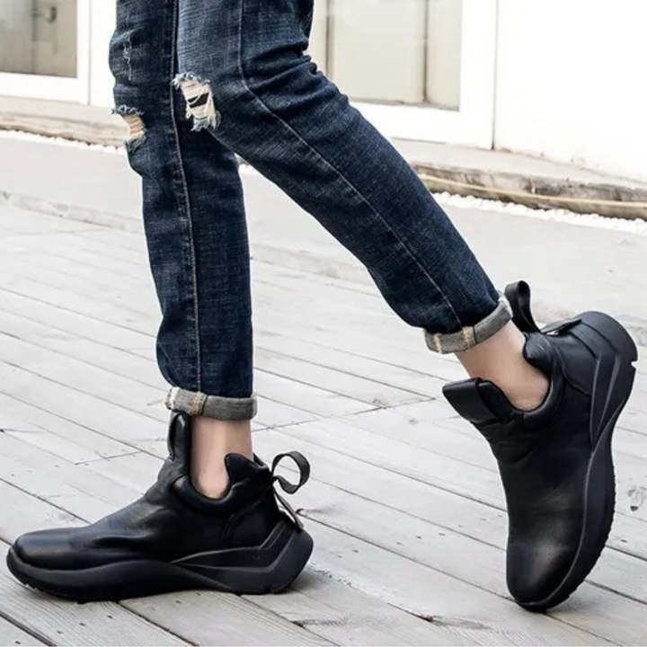 Herensneakers met lage schacht en gestroomlijnd ontwerp