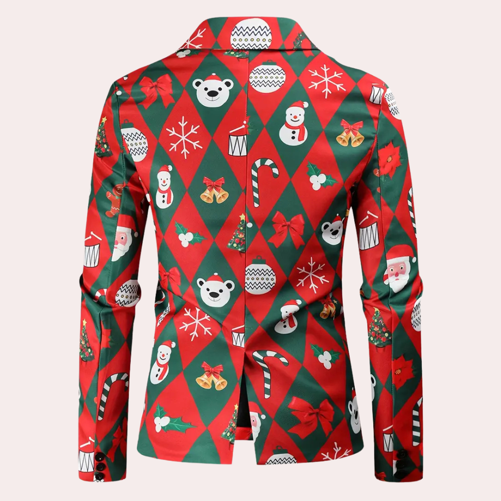 PAULOS - Elegante Kerstblazer voor Heren