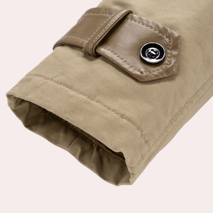 YVAN - Luxe Trenchcoat voor Heren