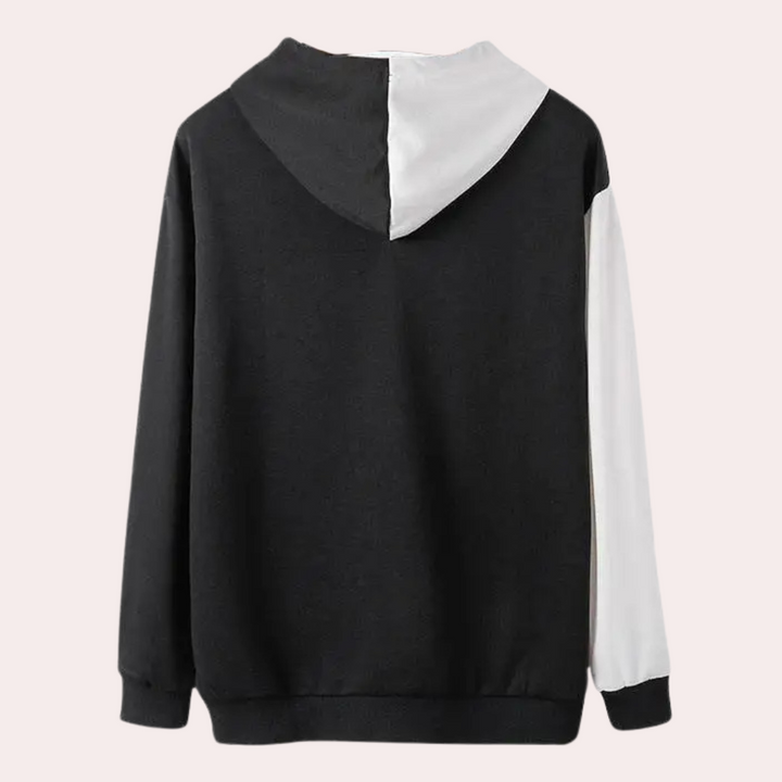 BRADLEY - Casual Bedrukte Hoodie voor Heren