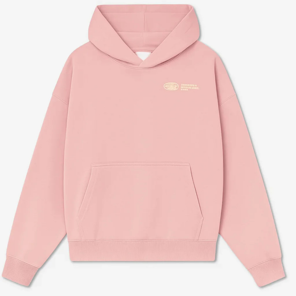 Oversized Love-jas met capuchon voor dames voor de winter