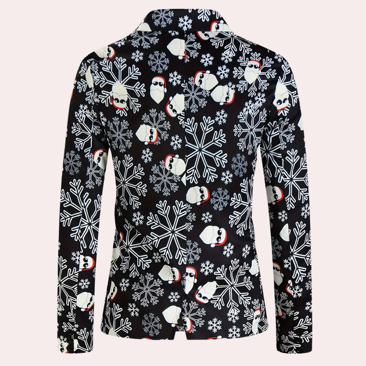 SANTIAGO - Casual Kerstblazer voor Heren
