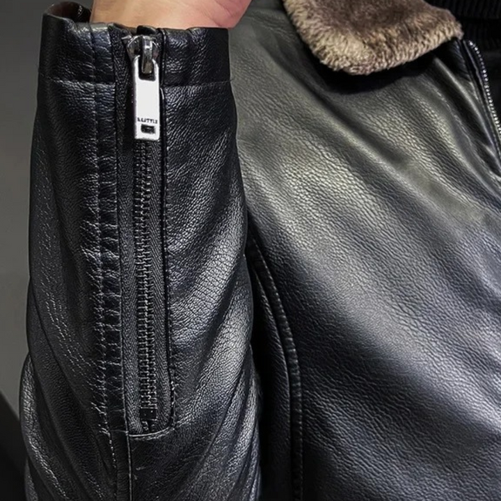 BRYAN - Moderne Pluche Jas voor Heren