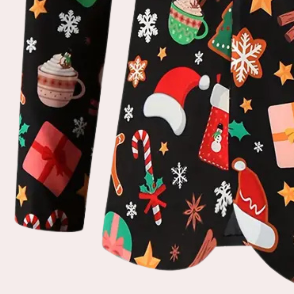 NELIO - Elegante Kerstblazer voor Heren
