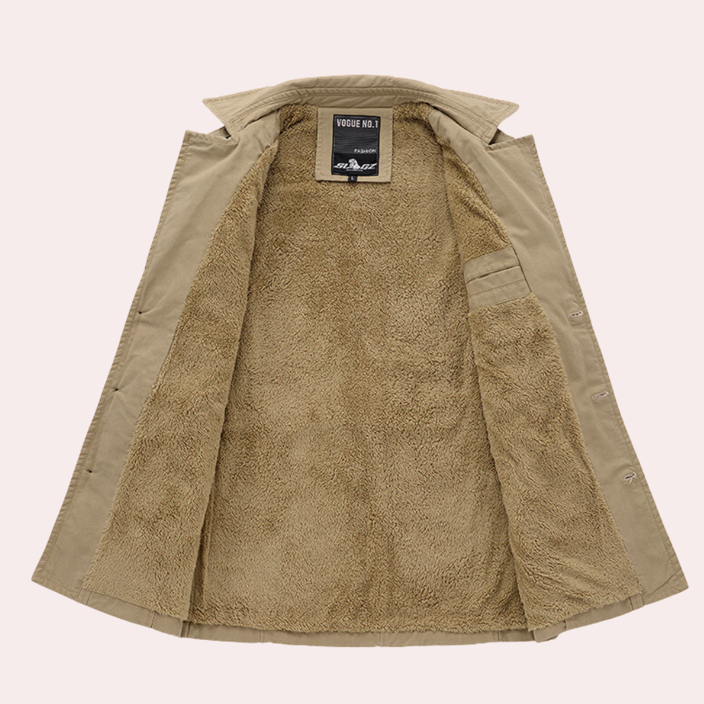 YVAN - Luxe Trenchcoat voor Heren