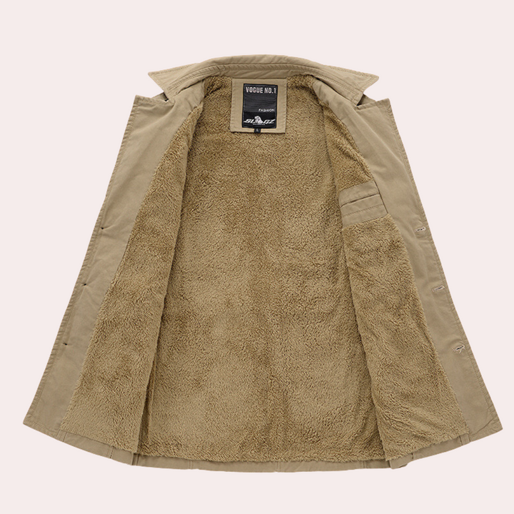 YVAN - Luxe Trenchcoat voor Heren