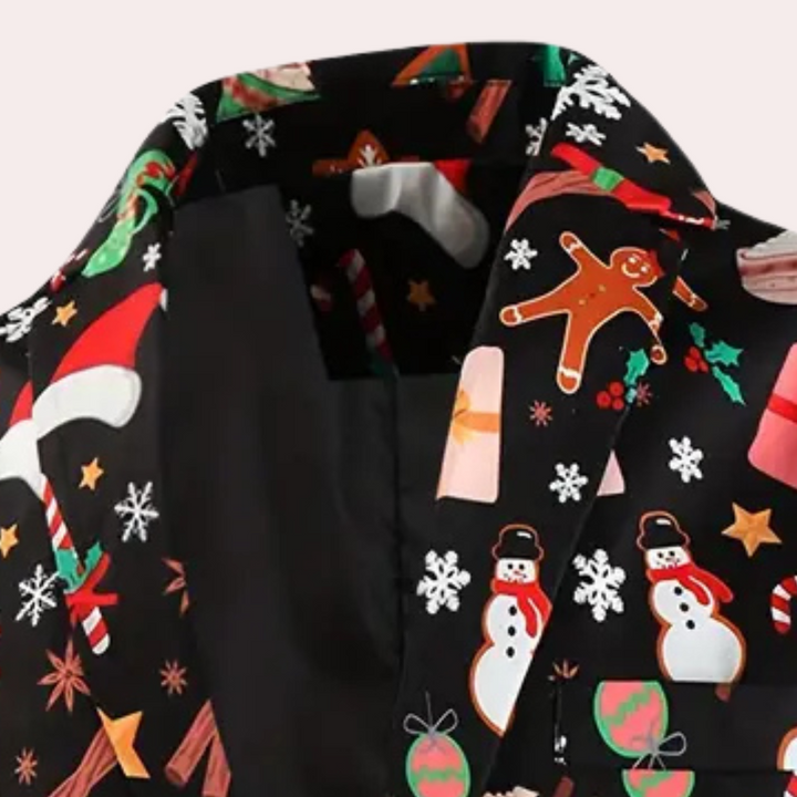 NELIO - Elegante Kerstblazer voor Heren
