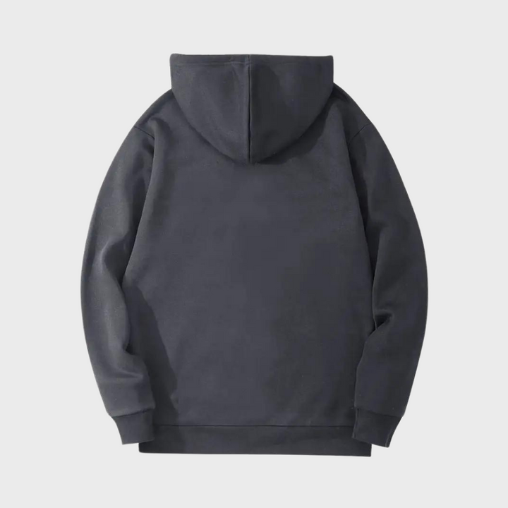 Herenhoodie met hartjesprint