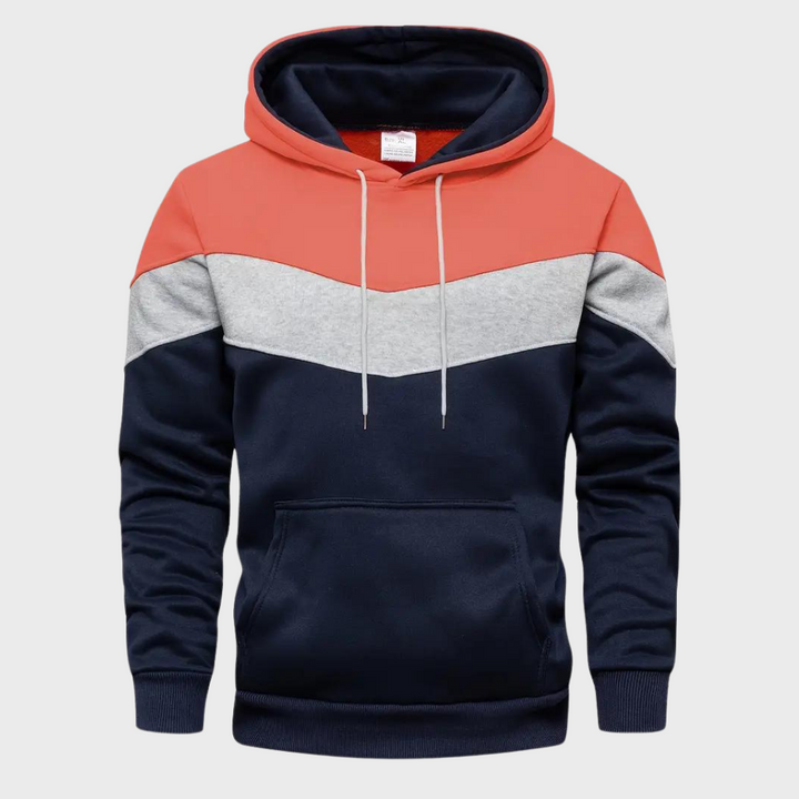Casual herencapuchon met trekkoord