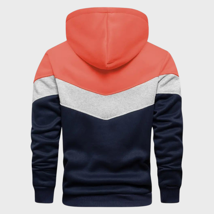 Casual herencapuchon met trekkoord