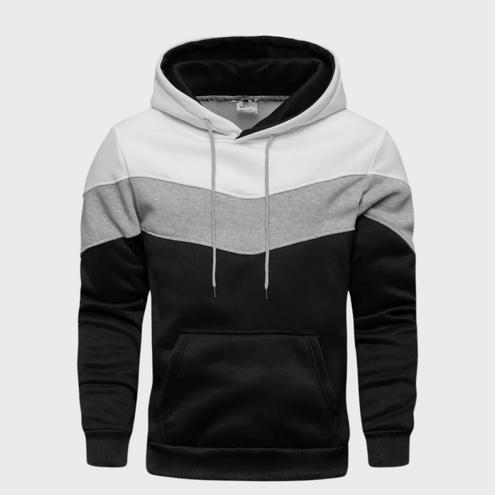 Casual herencapuchon met trekkoord