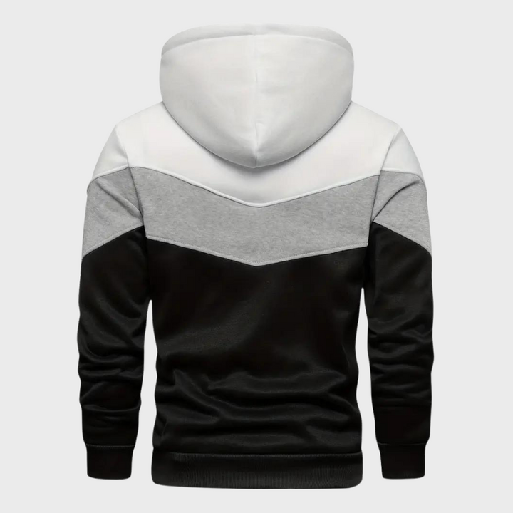 Casual herencapuchon met trekkoord