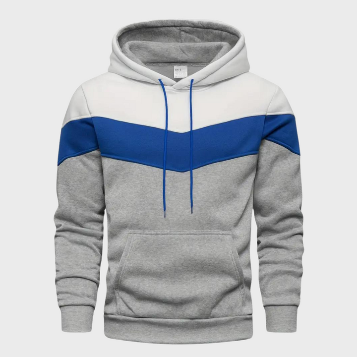 Casual herencapuchon met trekkoord