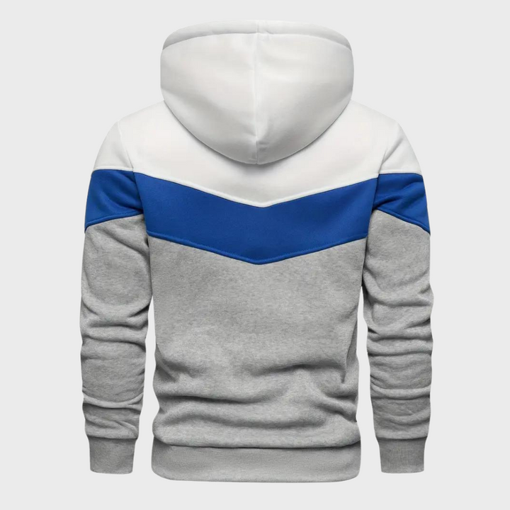 Casual herencapuchon met trekkoord